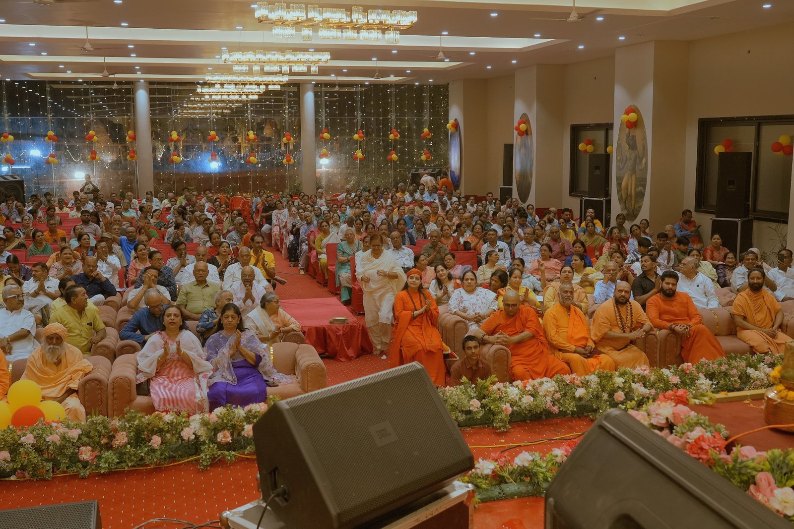 Congregation during the Guru Purnima programme